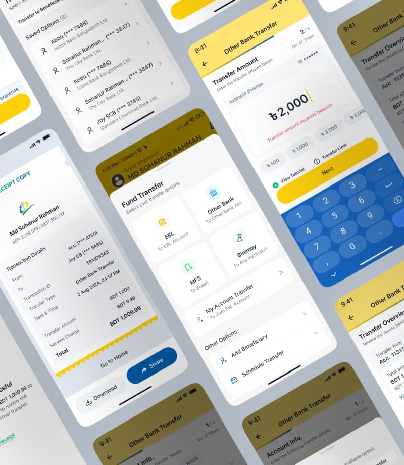 EBL Fund Transfer Redesign